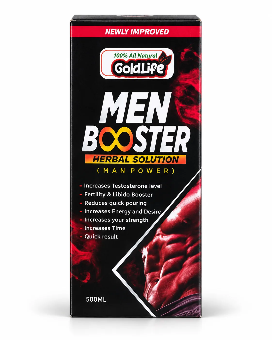 GoldLife Men Booster herbal solution 500ml